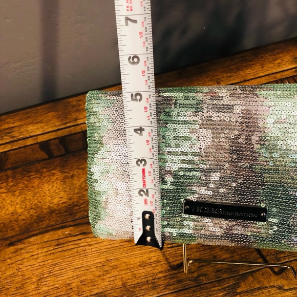 NWT BCBG Holiday Sequins Clutch - Picture 3 of 16